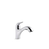 Kohler - Jolt Pull-out kitchen sink faucet with two-function sprayhead - Polished Chrome