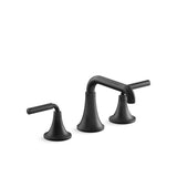 Kohler - ToneE Widespread bathroom sink faucet, 1.2 gpm - Matte Black