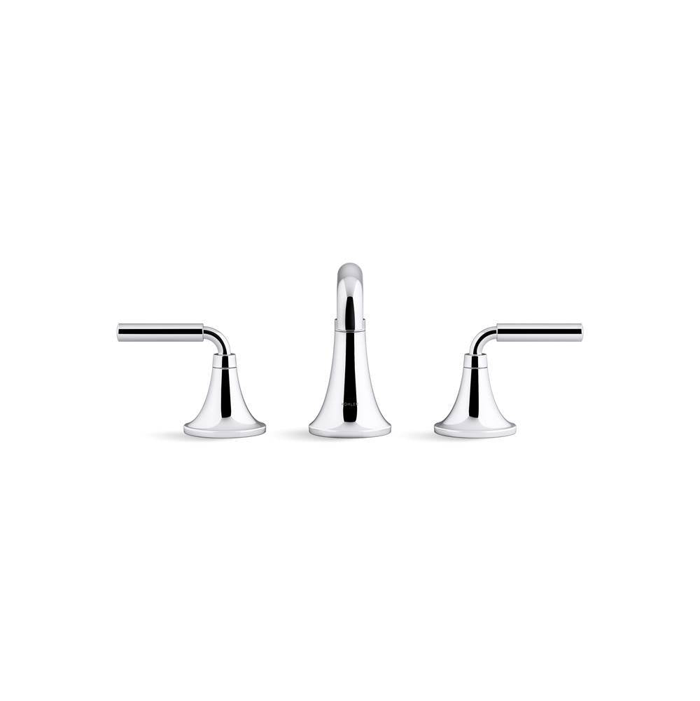 Kohler - ToneE Widespread bathroom sink faucet, 1.2 gpm - Polished Chrome