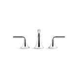Kohler - ToneE Widespread bathroom sink faucet, 1.2 gpm - Polished Chrome