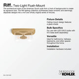 Riff 14'' flush-mount
