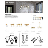 Riff Three-light sconce