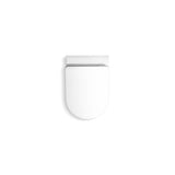 Brazn Wall-hung round-front toilet, dual-flush