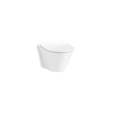 Kohler - Brazn Wall-hung round-front toilet, dual-flush - White