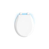 Cachet Nightlight ReadyLatch Quiet-CloseE round-front toilet seat