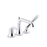 Kohler - ToneE Deck-mount bath faucet with handshower - Polished Chrome