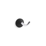 Kohler - ToneE Robe hook - Polished Chrome With Matte Black