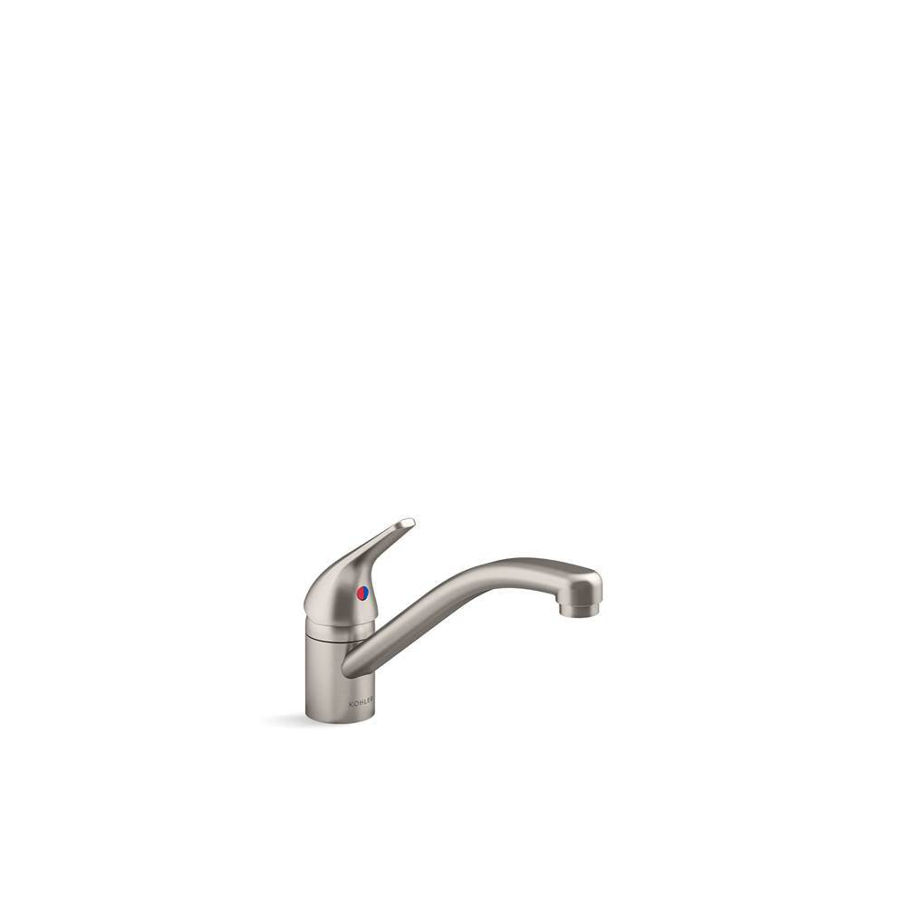 Kohler - Jolt Single-handle kitchen sink faucet - Vibrant Stainless