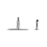 Jolt Single-handle kitchen sink faucet with side sprayer