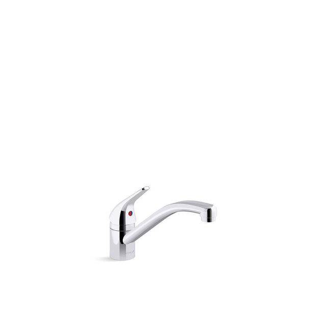 Kohler - Jolt Single-handle kitchen sink faucet - Polished Chrome