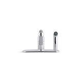 Jolt Single-handle kitchen sink faucet with side sprayer