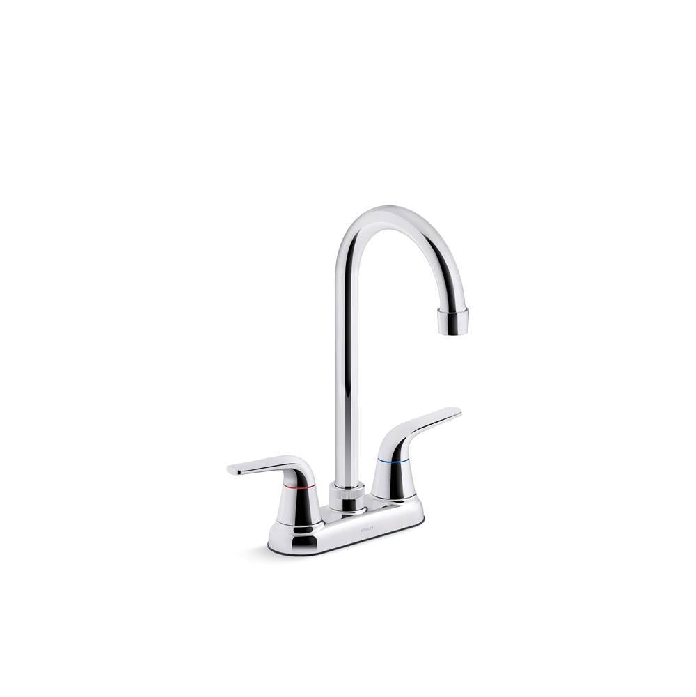 Kohler - Jolt Two-handle bar sink faucet - Polished Chrome