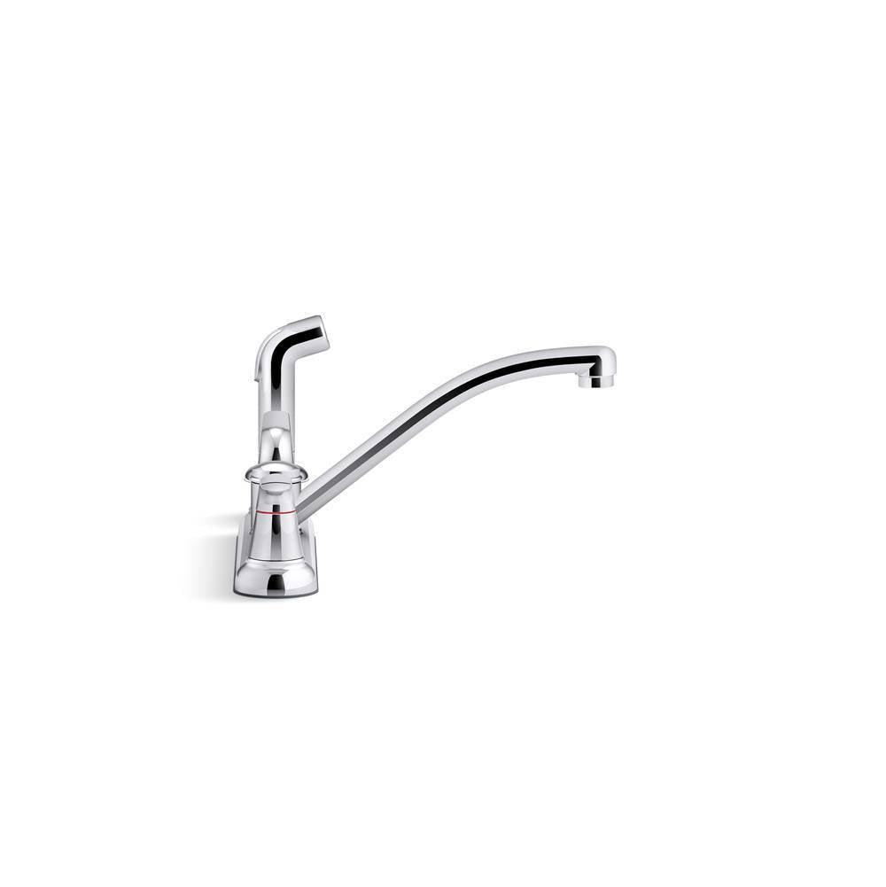 Jolt Two-handle kitchen sink faucet with side sprayer