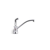 Jolt Two-handle kitchen sink faucet with side sprayer