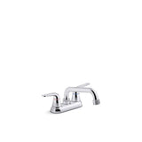 Kohler - Jolt Two-handle utility sink faucet with 3/4'' threaded GHT spout - Polished Chrome
