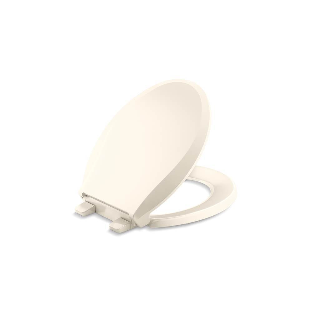 Kohler - Cachet ReadyLatch Quiet-CloseE round-front toilet seat - Almond