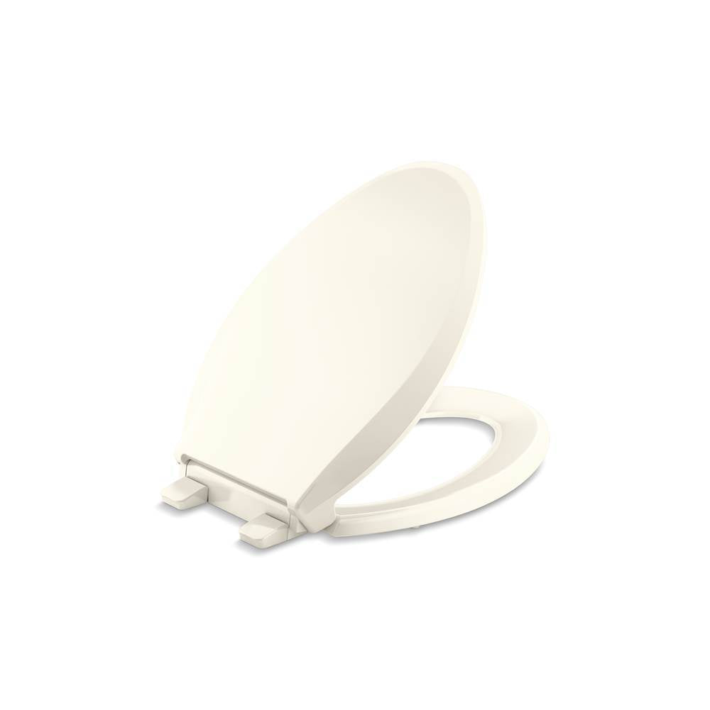 Kohler - Cachet ReadyLatch Quiet-CloseE elongated toilet seat - Biscuit