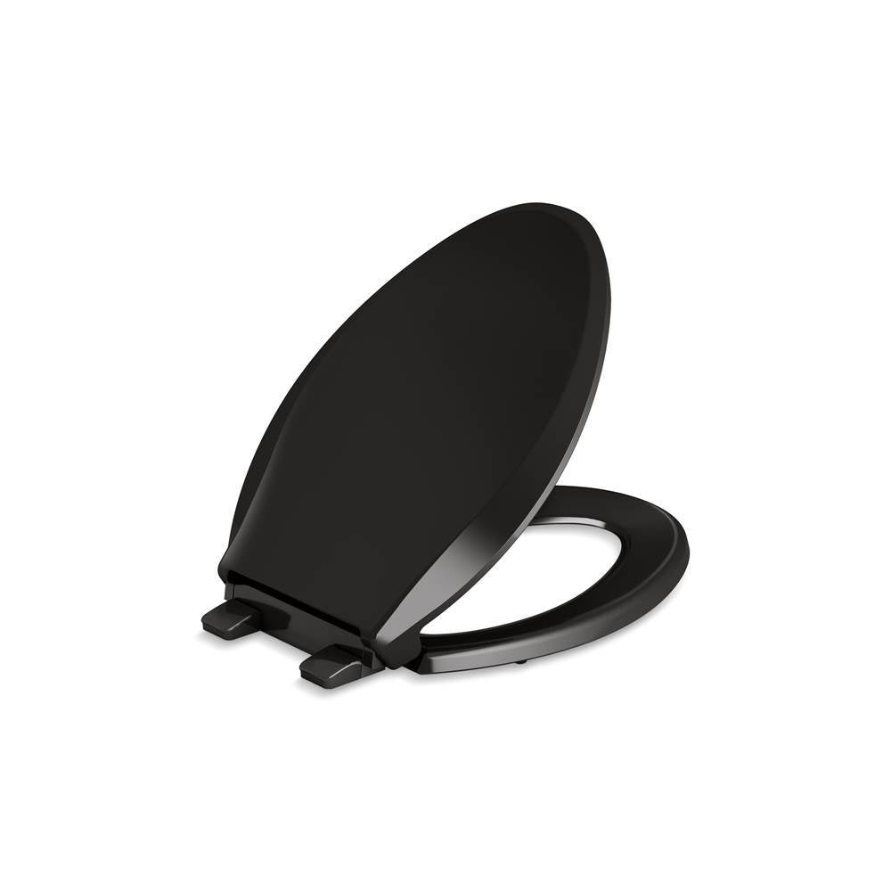 Kohler - Cachet ReadyLatch Quiet-CloseE elongated toilet seat - Black