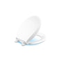 Kohler - Cachet Nightlight ReadyLatch Quiet-CloseE round-front toilet seat - White