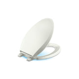 Kohler - Cachet Nightlight ReadyLatch Quiet-CloseE elongated toilet seat - Dune