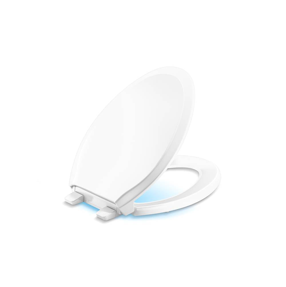 Rutledge Nightlight ReadyLatch Quiet-CloseE elongated toilet seat