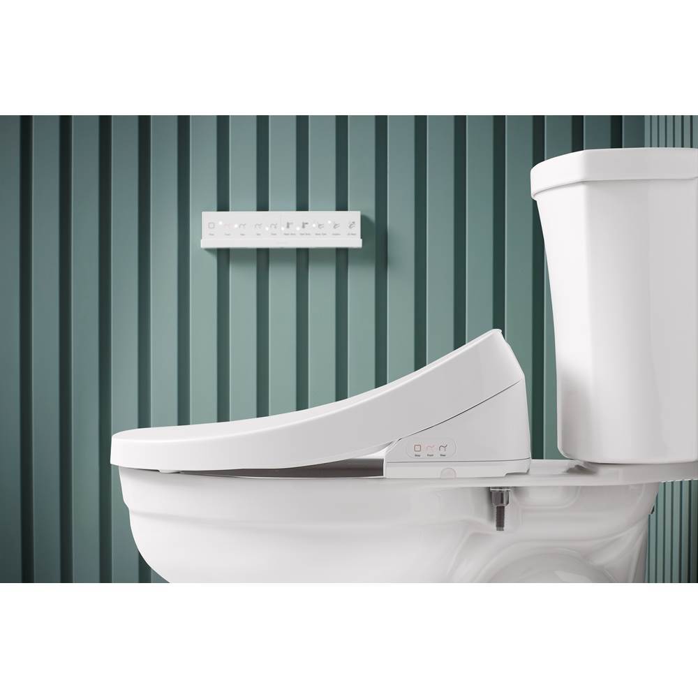 PureWash E815 Elongated bidet toilet seat with remote control