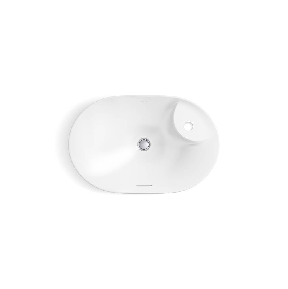 Kohler - Chalice 22-3/4'' oval vessel bathroom sink - White