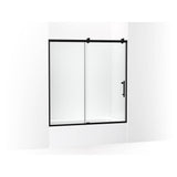 Kohler - Rely 62-1/2'' H sliding bath door with 3/8''-thick glass - Matte Black