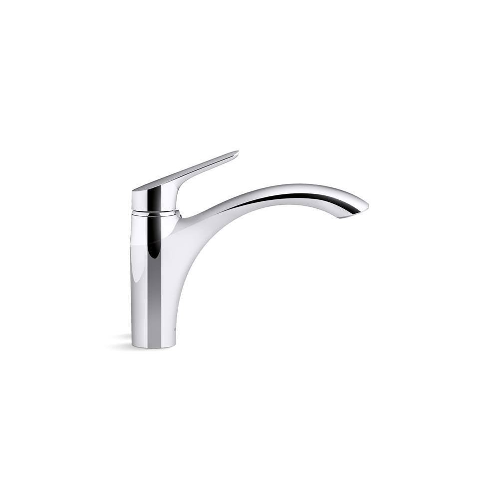 Rival Single-handle kitchen sink faucet with side sprayer