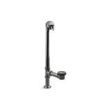 Kohler - Artifacts 1-1/2'' pop-up bath drain for above- and through-the-floor freestanding bath installations - Vibrant Titanium