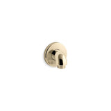 Kohler - Purist Stillness Wall-mount supply elbow with check valve - Vibrant French Gold