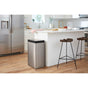 Kohler - 13-gallon touchless stainless steel trash can - Stainless Steel