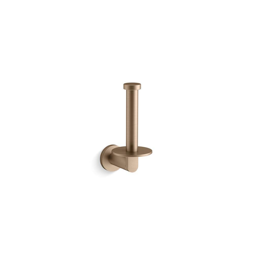 Kohler - Composed Vertical toilet paper holder - Vibrant Brushed Bronze