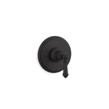 Kohler - Artifacts MasterShower temperature control valve trim with lever handle - Matte Black