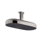 Statement Oblong 18'' two-function rainhead, 2.5 gpm