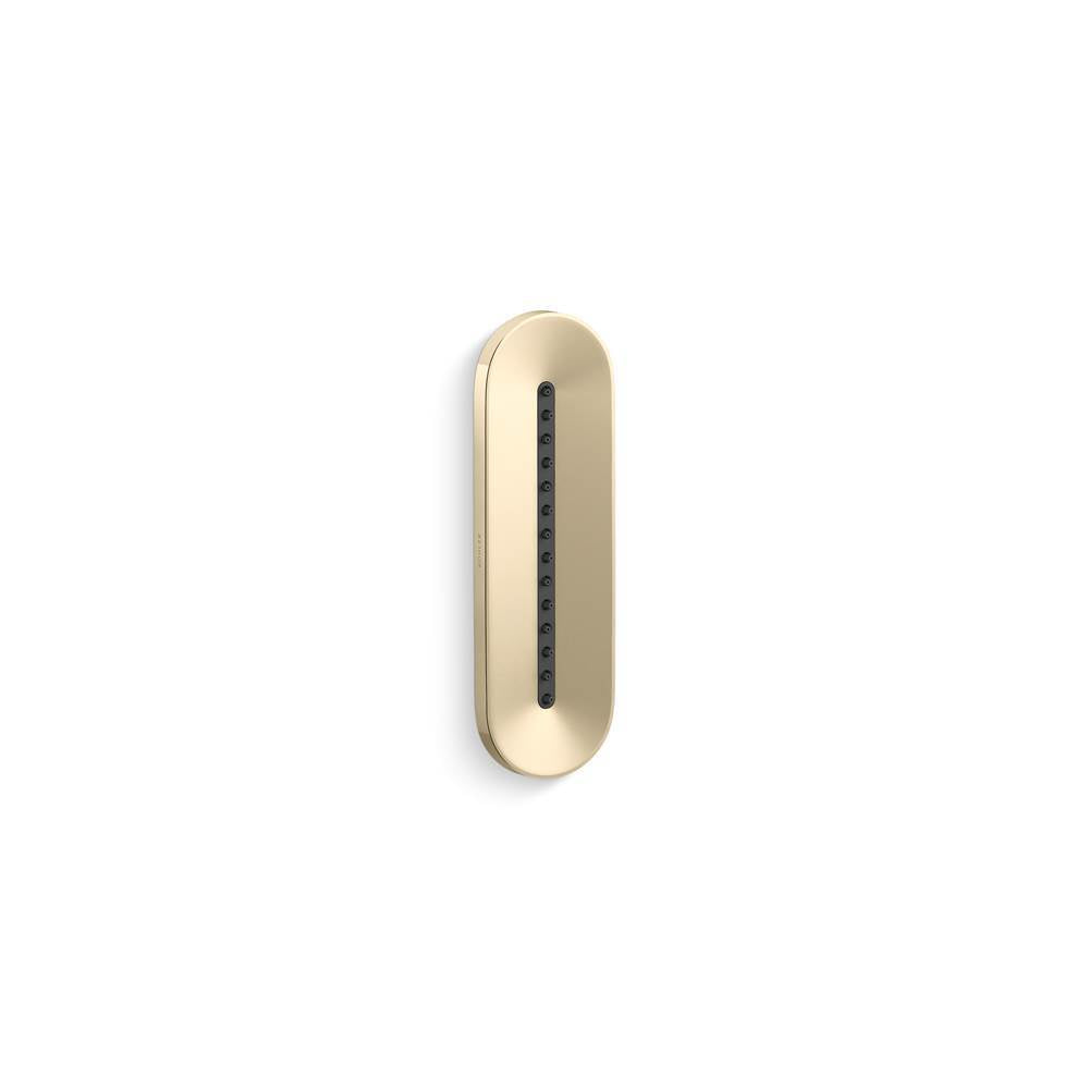 Kohler - Statement Oblong Vichy single-function body spray, 2.5 gpm - Vibrant French Gold