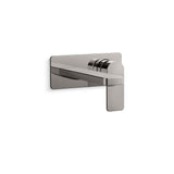 Kohler - Parallel Wall-mount single-handle bathroom sink faucet, 1.2 gpm - Vibrant Titanium