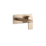 Kohler - Parallel Wall-mount single-handle bathroom sink faucet, 1.2 gpm - Vibrant Brushed Bronze