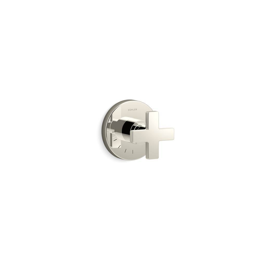 Kohler - Composed MasterShower volume control valve trim with cross handle - Vibrant Polished Nickel
