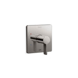 Kohler - Parallel Rite-Temp shower valve trim - Vibrant Titanium