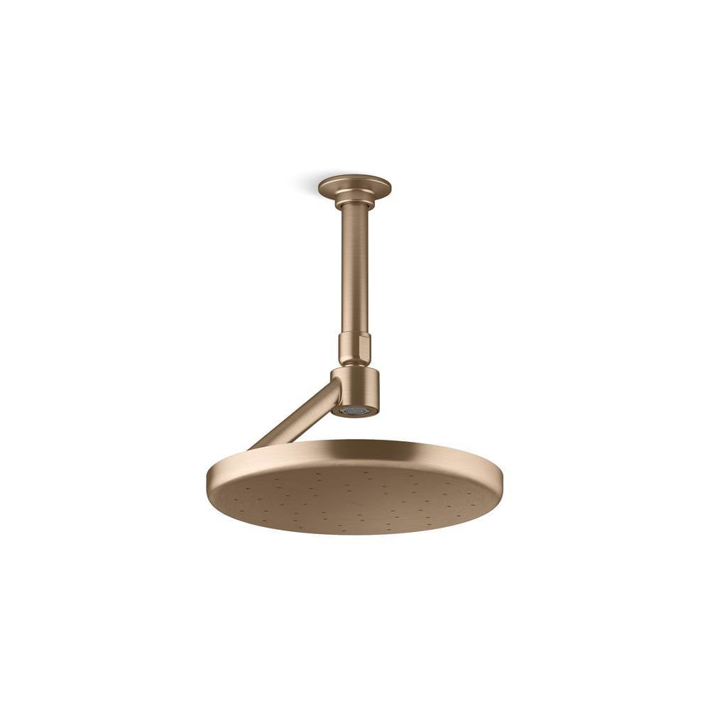 Statement Open Rain iconic round 9'' single-function rainhead, 1.75 gpm
