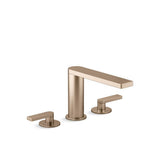 Kohler - Composed Deck-mount bath faucet with lever handles - Vibrant Brushed Bronze