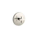 Kohler - Composed MasterShower temperature control valve trim with cross handle - Vibrant Polished Nickel