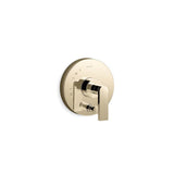 Kohler - Composed Rite-Temp valve trim with push-button diverter and lever handle - Vibrant French Gold