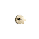 Kohler - Composed MasterShower volume control valve trim with cross handle - Vibrant French Gold