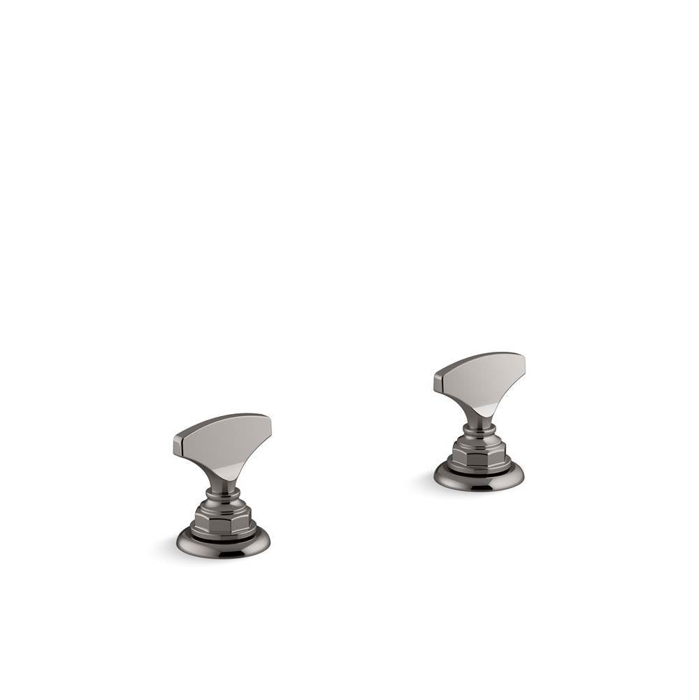 Kohler - Artifacts T-handle bathroom sink faucet handles - Vibrant Titanium