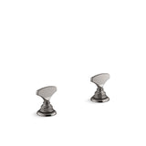 Kohler - Artifacts T-handle bathroom sink faucet handles - Vibrant Titanium