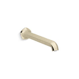 Occasion Wall-mount bath spout with Straight design, 12''
