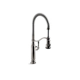 Kohler - Tournant Semi-professional kitchen sink faucet with three-function sprayhead - Vibrant Titanium