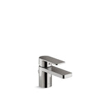 Kohler - Parallel Low single-handle bathroom sink faucet, 0.5 gpm - Vibrant Titanium